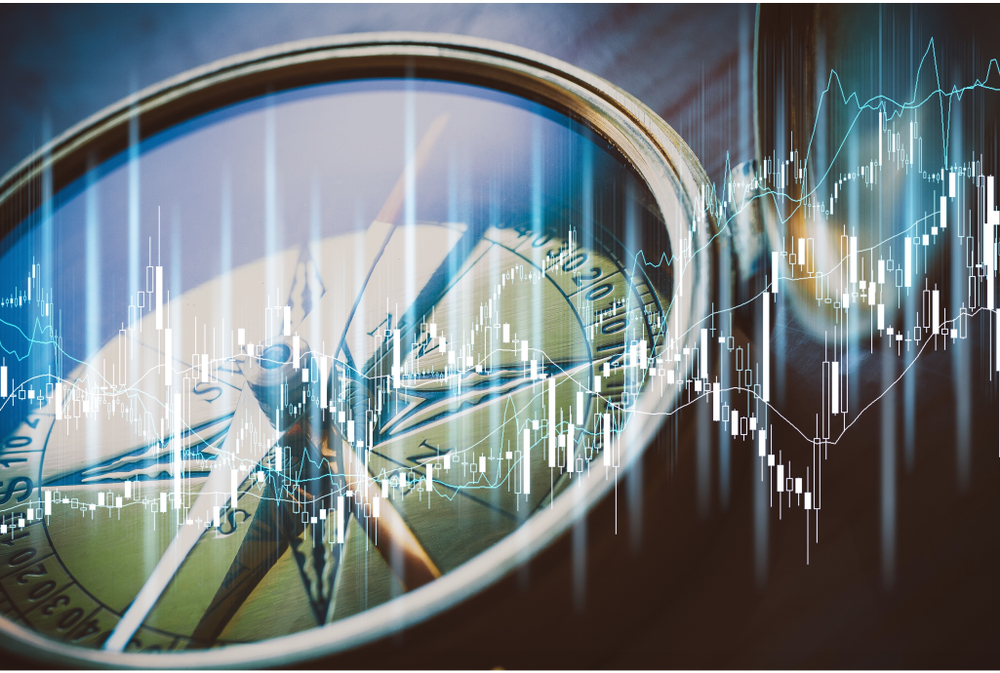 Dashboard met bedrijfsdata en navigatie